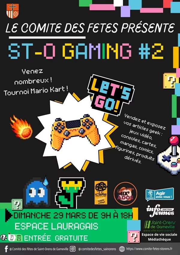 Affiche St O GAMING 2026