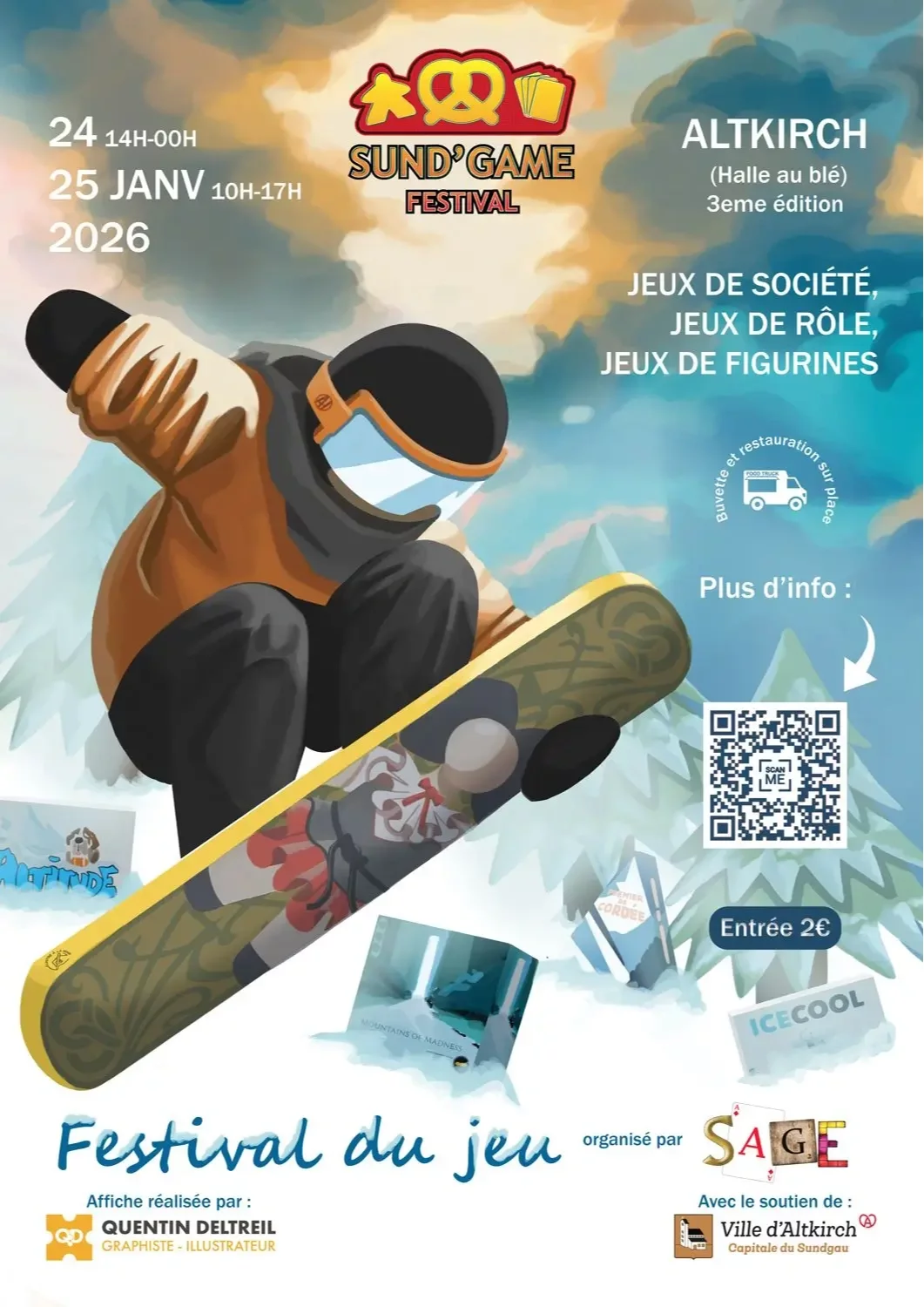 Affiche Sund'Game Festival 2026