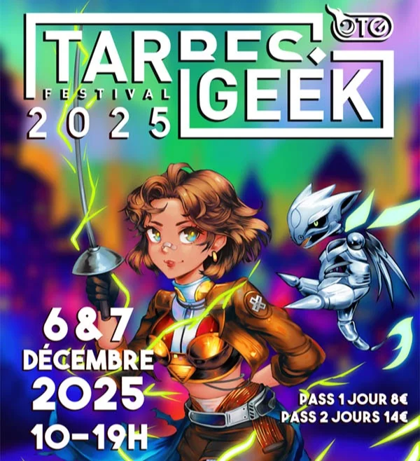 Affiche Tarbes Geek Festival