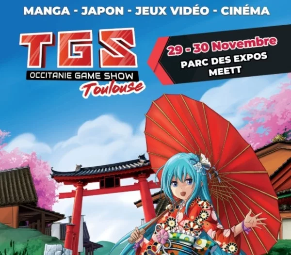 Affiche TGS Toulouse - Occitanie Game Show