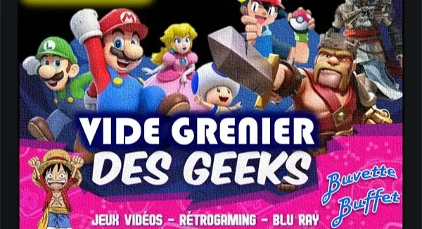 Affiche Vide-grenier des geeks de Durtol