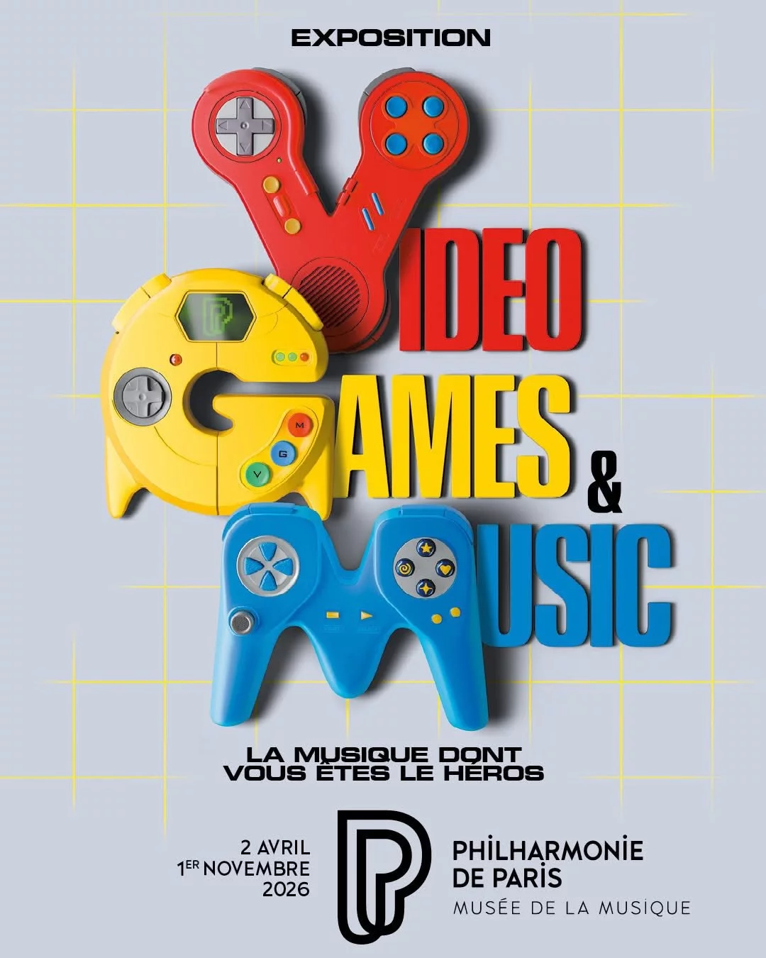 Affiche Video Games & Music - La musique dont vous êtes le héros 2026