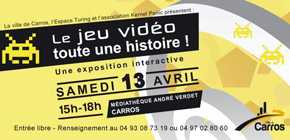 Affiche Jeux-Vidéo, toute une histoire !
