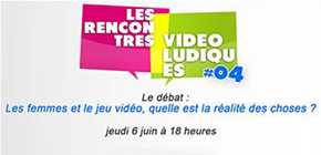 Affiche Les femmes et le jeu vidéo