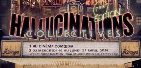 Affiche Festival Hallucinations Collectives 2014 au cinéma Comoedia de Lyon