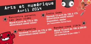 Affiche Semaine Arts et Numérique