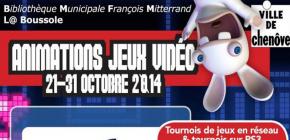 Affiche Exposition sur l'histoire du jeu vidéo