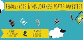 Affiche Des journées portes ouvertes pour découvrir Gobelins, l'école de l'image