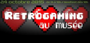 Affiche Retrogaming au musée