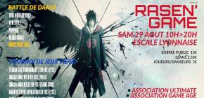 1ère édition du tournoi RASEN'GAME 2015 : tournoi de jeux vidéo Rhône Alpes
