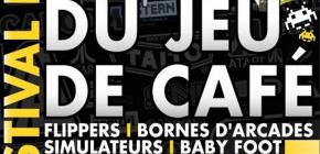 Affiche Pinball Passion - premier festival dijonnais du jeu de café