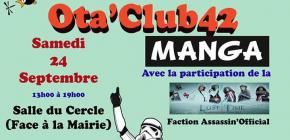 Créations Pixel art, papercraft, rétro gaming, cosplay, origami, lecture libre, coin café-thé dans une ambiance bonne enfant.