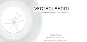Vectrolaroïd - videogame instant photo exhibition