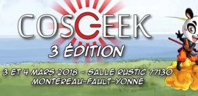 Convention Cosgeek 2018 - troisième édition