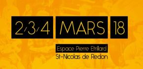 Affiche Salon du Jeu 2018 de St-Nicolas de Redon