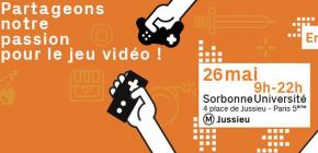 Affiche GG_Fest - Jeu Vidéo à la Sorbonne