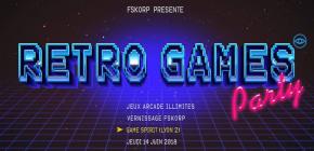 Retro Games Party GameSpirit Lyon