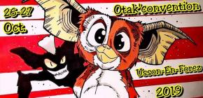 Affiche Otak'Convention 2019 - spécial halloween