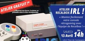 Affiche Atelier LDLC - Montez facilement votre Recalbox !