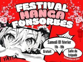 Affiche Festival Manga Fonsorbes 2025