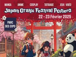 Affiche Japan Otaku Festival - Poitiers 2025