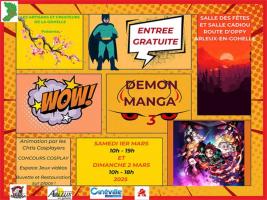 Affiche Demon Manga 2025