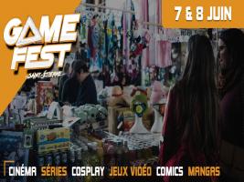 Affiche Gamefest Saint-Etienne 2025