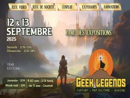 Affiche Geek Legends - Châlon-sur-Saône 2025