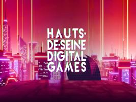 Affiche Festival Hauts-de-Seine Digital Games 2025