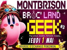 Affiche Broc'land Geek - Montbrison 2025