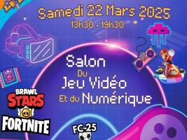 Le Salon du numérique et du jeu vidéo se tiendra le samedi 22 mars 2025 à l'Espace des arts de Villennes-sur-Seine, proposant diverses activités gratuites pour toute la famille.