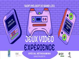 Jeux Vidéo Expérience revient le samedi 1er mars à la Salle de l'Abbatiale pour une édition spéciale rétrogaming.