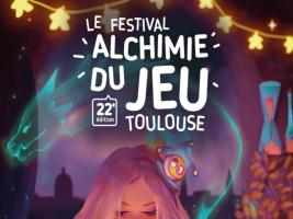 Affiche Festival Alchimie du Jeu de Toulouse 2025