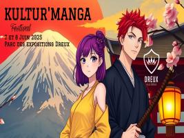 Affiche Festival Kultur'Manga 2025