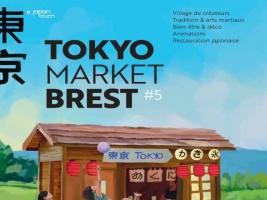 A mi-chemin entre le matsuri et le marché de Nakamise, haut lieu du shopping à Tokyo, Tokyo Market s’installe à Brest pour la cinquième fois les 28 et 29 juin 2025