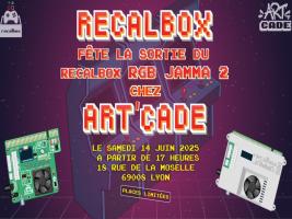 Affiche Soirée de lancement du Recalbox RGB Jamma 2 2025