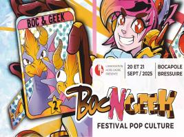 La pop culture s'installe à Bressuire les 20 et 21 septembre 2025 ! Au programe, ateliers, concert, animations diverses et variées, exposition, dédicaces, cosplay... 