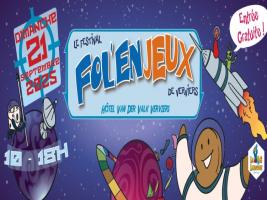 Affiche Festival Fol'En Jeux 2025