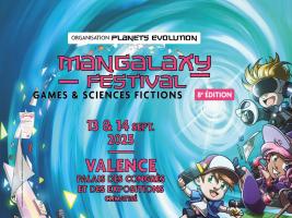 Affiche Mangalaxy Festival Valence 2025