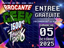 Affiche Things Past - Brocante Geek and Pop Culture 2025