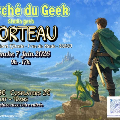 Affiche Marché Geek à Morteau 2026
