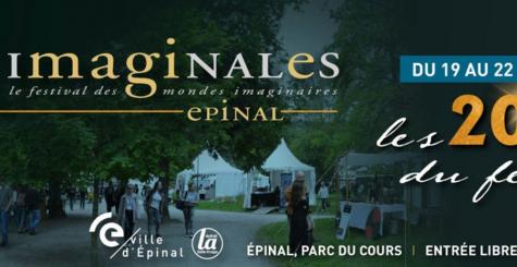 Les Imaginales Epinal 2022 - 21ème édition du festival des mondes imaginaires