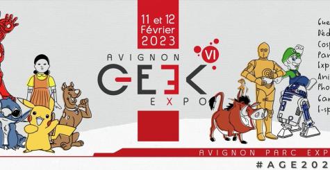 Avignon Geek Expo 2023 - 6ème édition