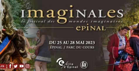 Les Imaginales Epinal 2023 - 22ème édition du festival des mondes imaginaires