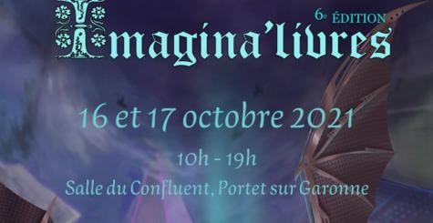 Imagina'Livres 2023 - 6ème édition du Festival des littératures de l'imaginaire