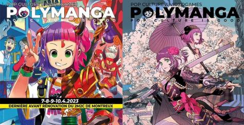Polymanga 2023 - 17ème édition de la convention manga et jeux vidéo Suisse
