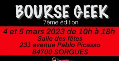 Bourse Geek de Sorgues 2023 - 7ème édition