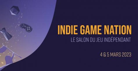 Indie Game Nation 2023 - rencontres du jeu vidéo indépendant
