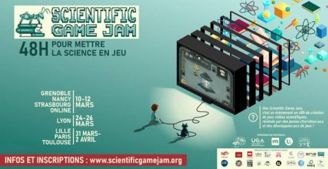 Scientific Game Jam de Lyon 2023