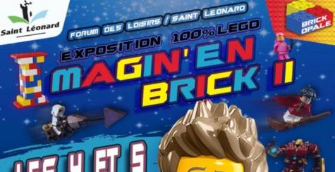 Imagin'en brick - exposition 100% Lego